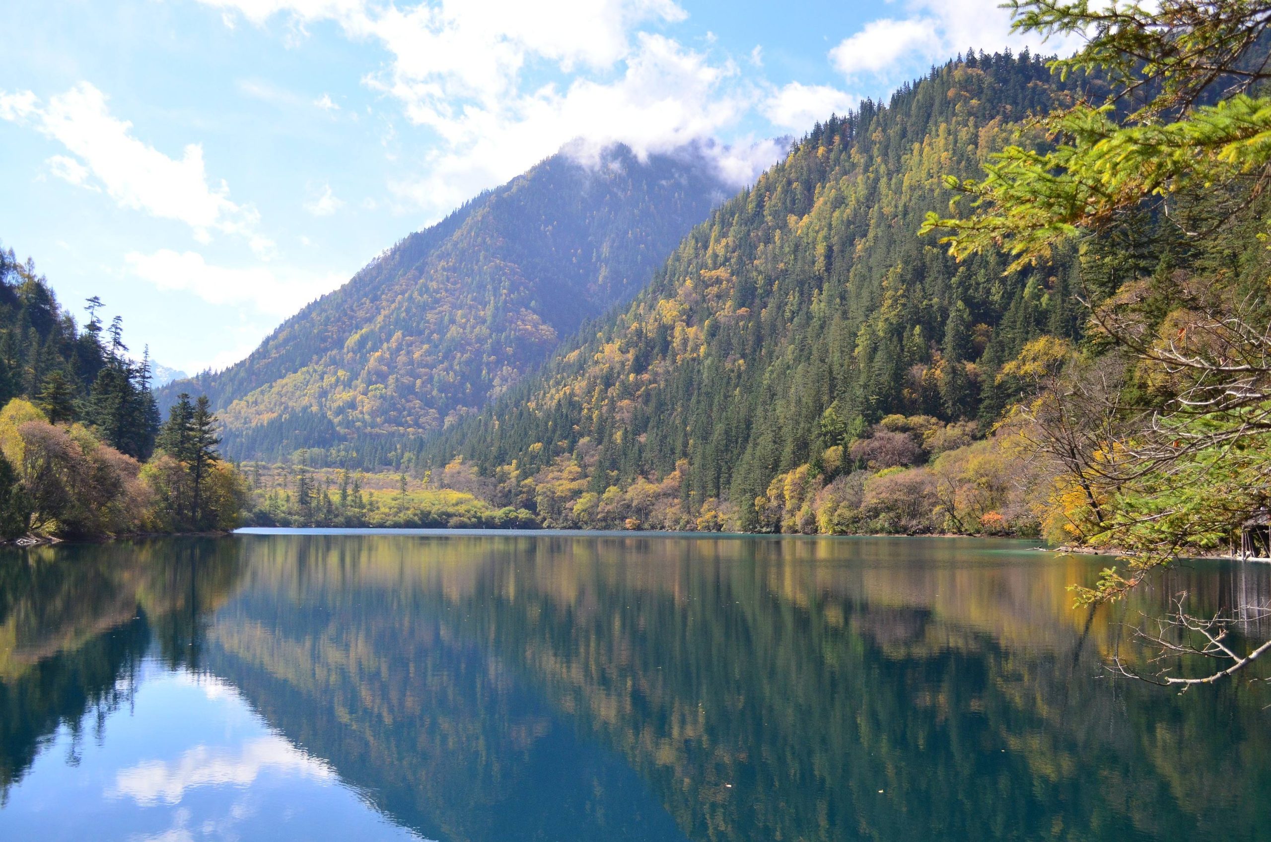 Jiuzhaigou national park Sichuan